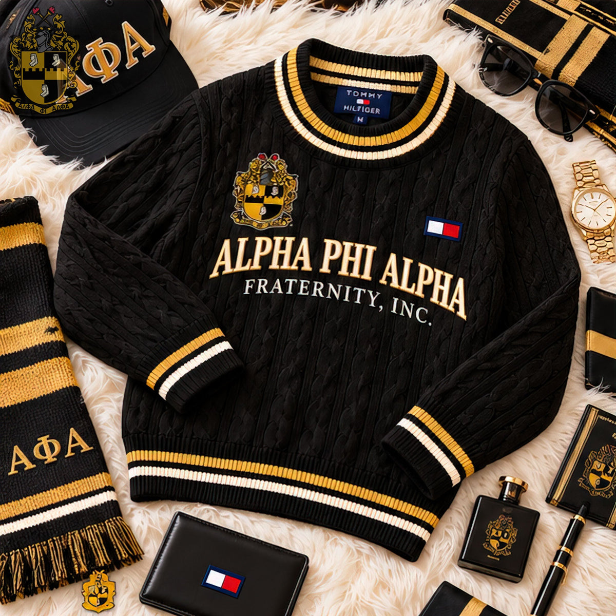 Premium Cable-knit Sweater HANNN TND APA 30102612