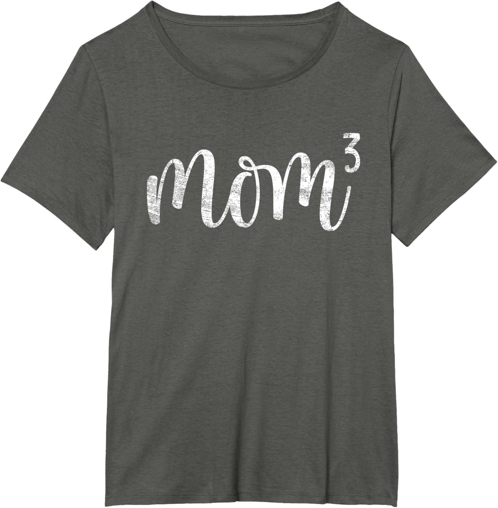 Mom3 Mom Cubed Mother of Three Mama of 3 Gifts Mothers Day