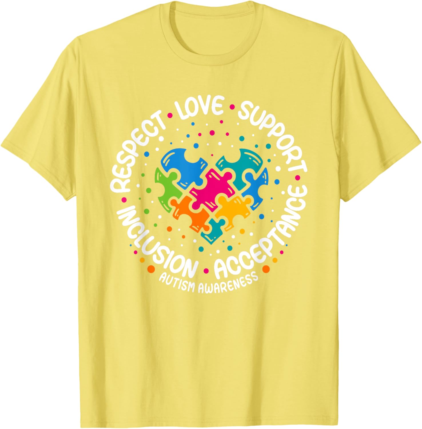 Autism Awareness Respect Love Support Blue Autism