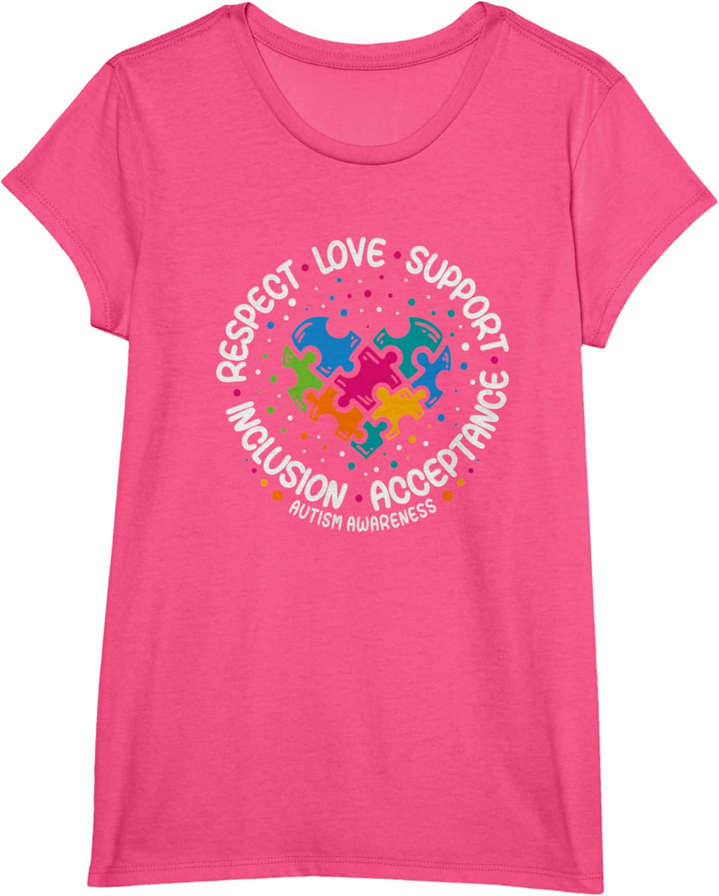 Autism Awareness Respect Love Support Blue Autism