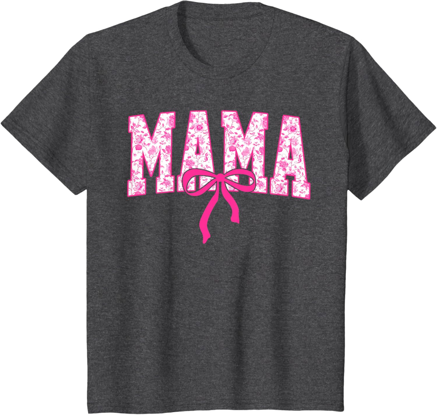 Coquette Pink Chinoiserie Mama Floral Bow Mom Mothers Day