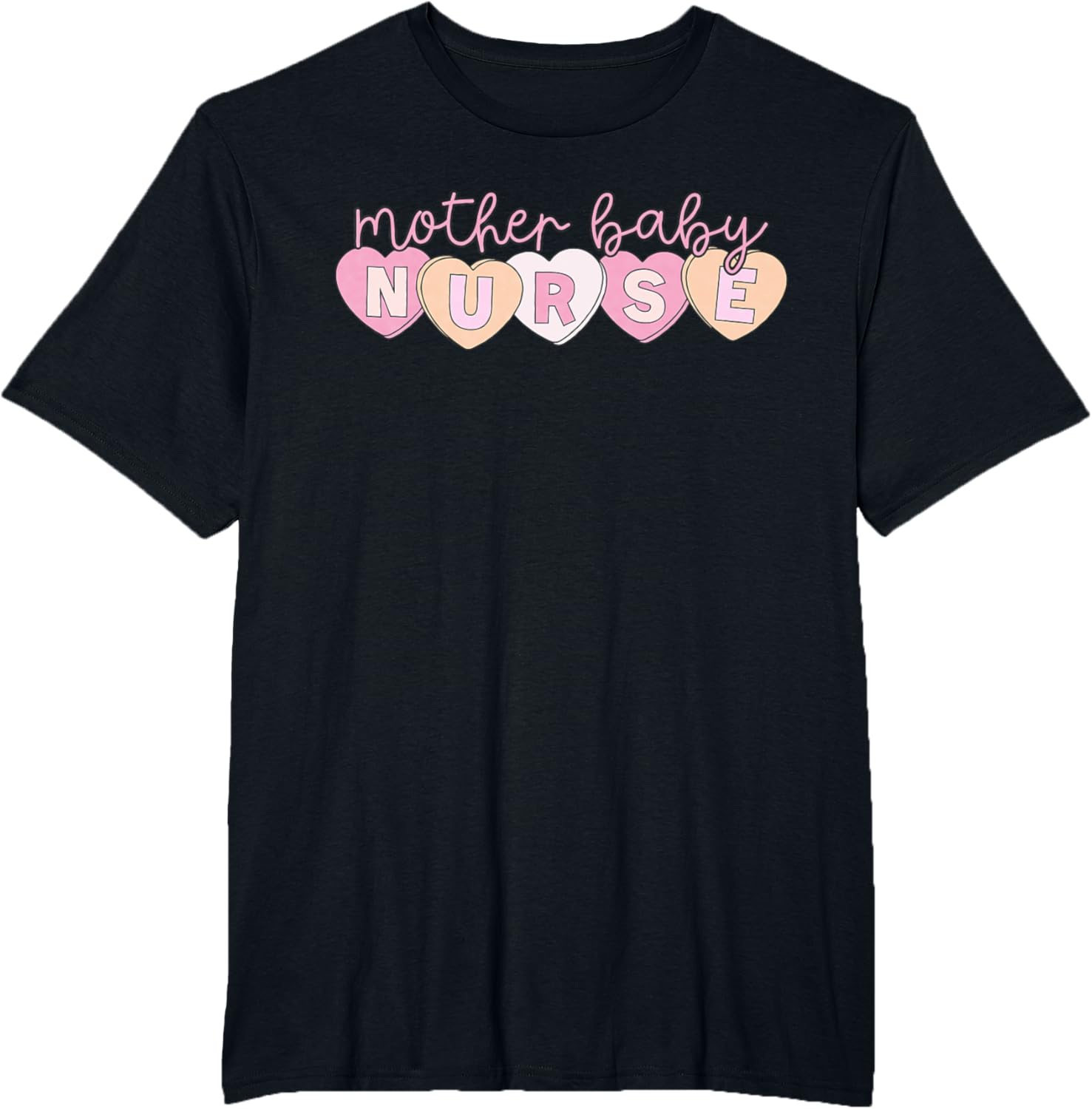 Mother Baby Nurse Hearts Valentine OBGYN Postpartum Nursing