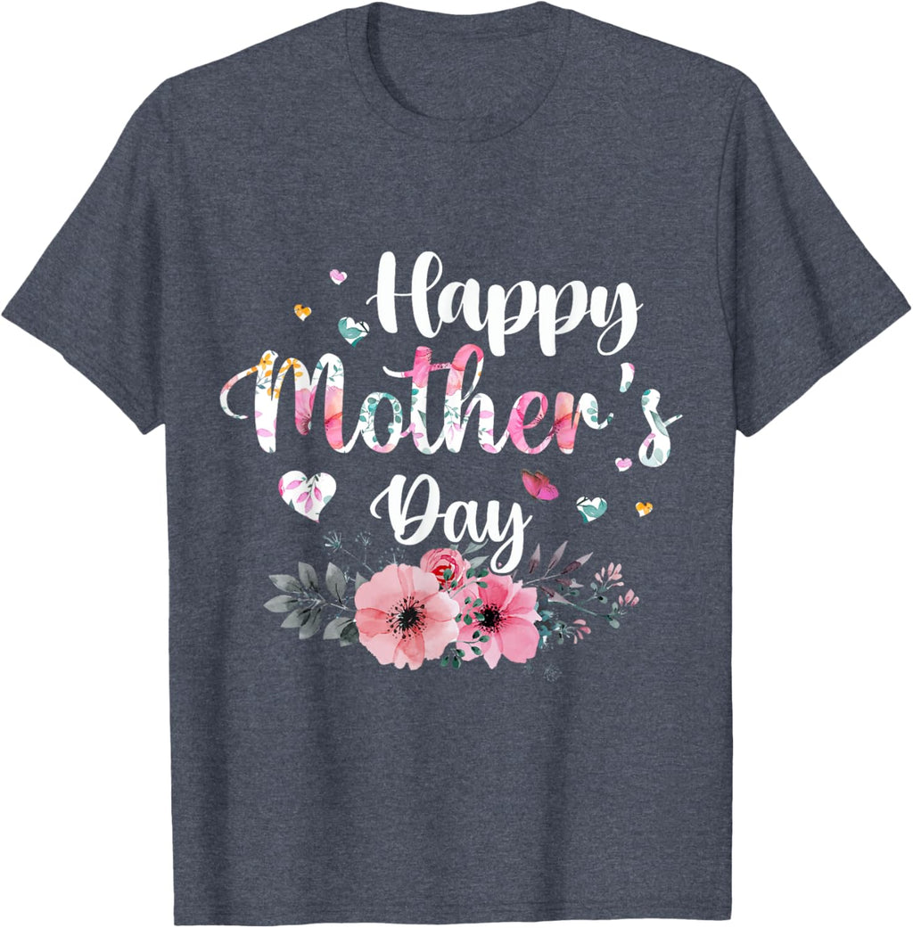 Happy Mother's Day 2025 Cute Floral for Women Mom Grandma