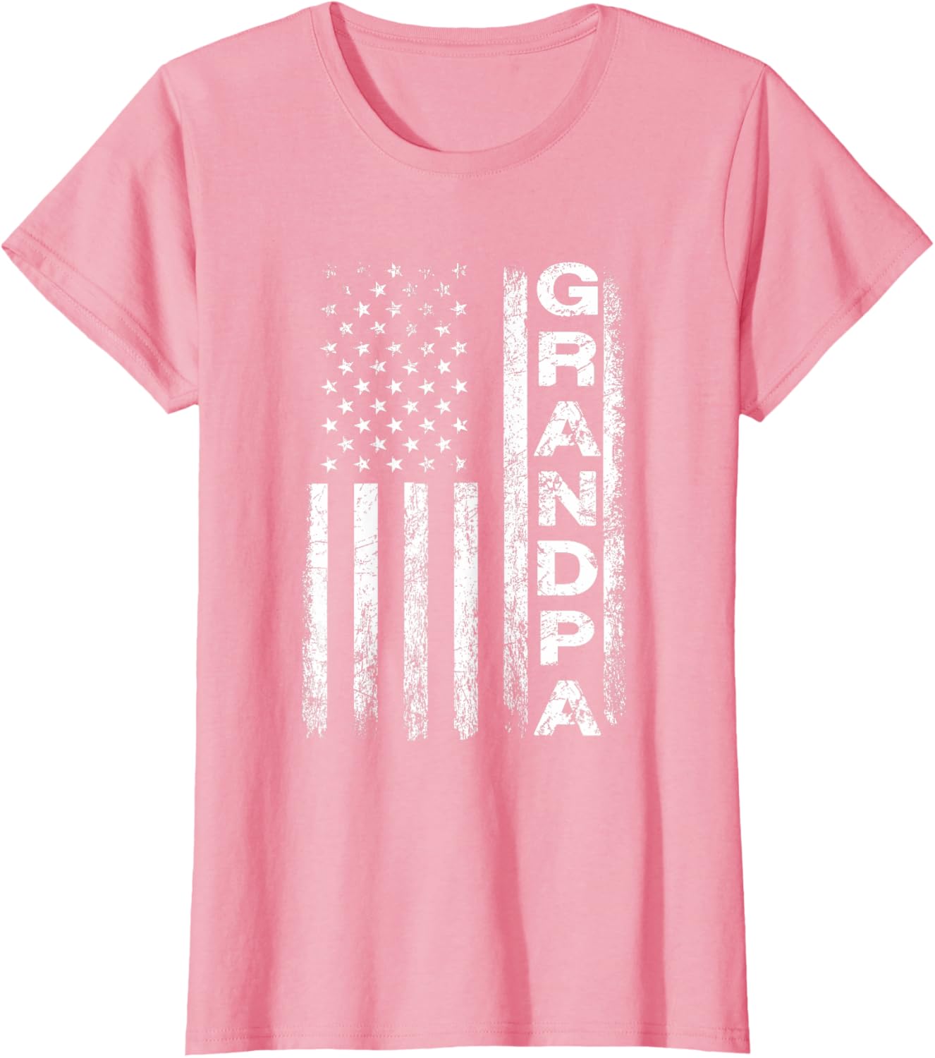 Grandpa Vintage American Flag Father's Day 4th of July Papa