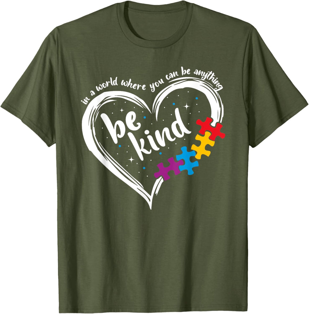 Autism Be Kind Women Blue Be Kind Autism Awareness