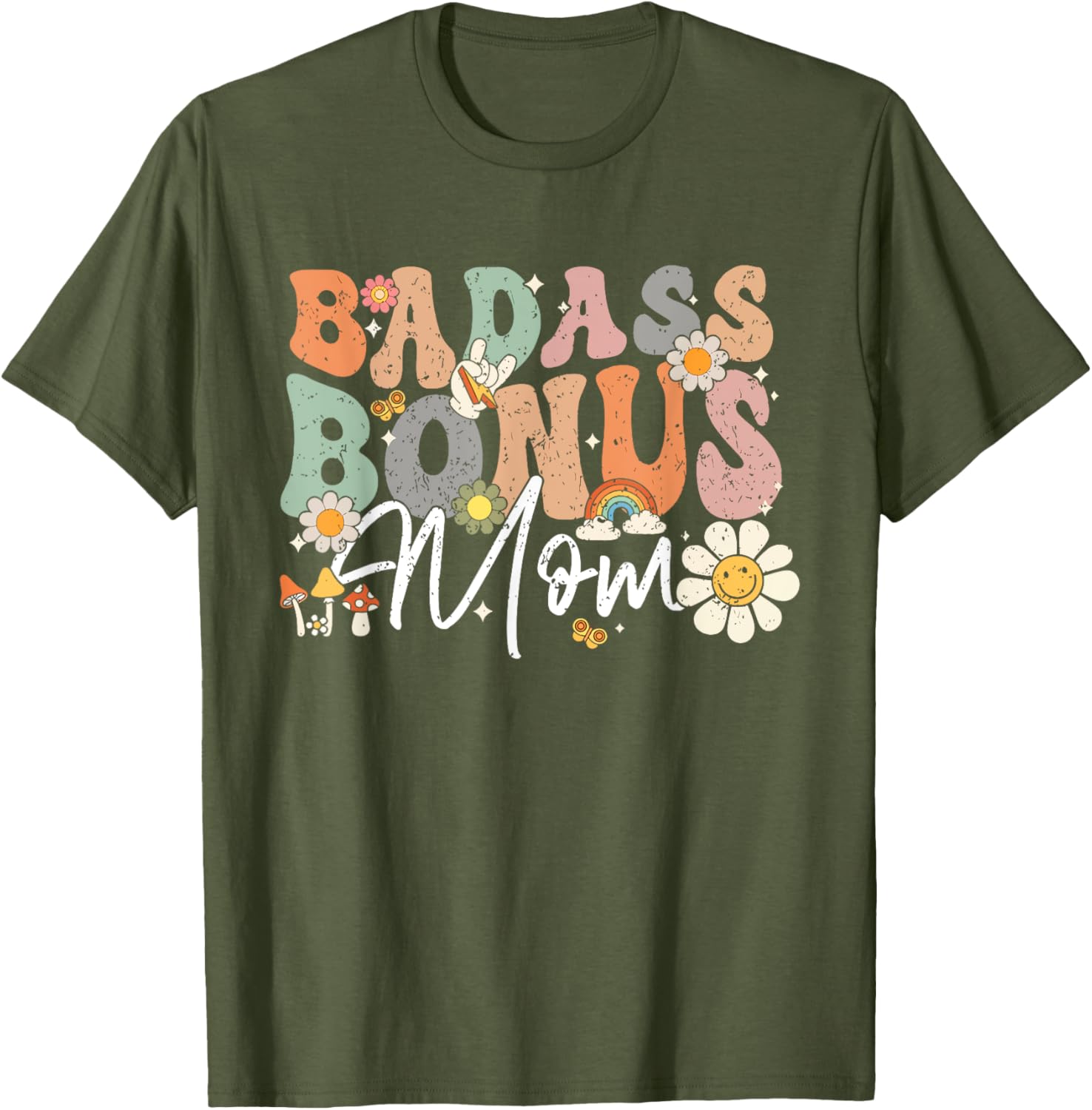 Badass Bonus Mom Funny Step Mom Mother's Day