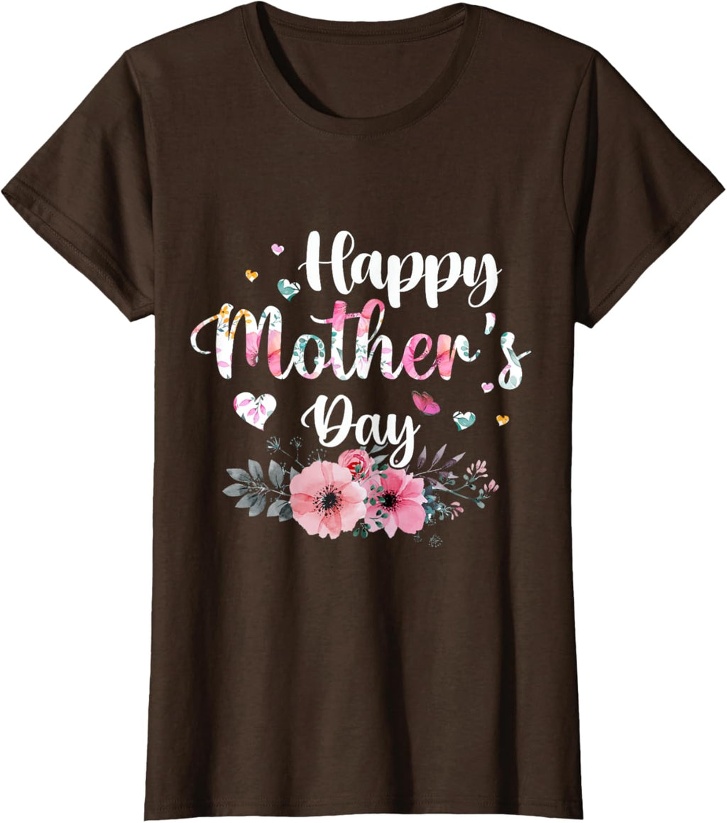 Happy Mother's Day 2025 Cute Floral for Women Mom Grandma