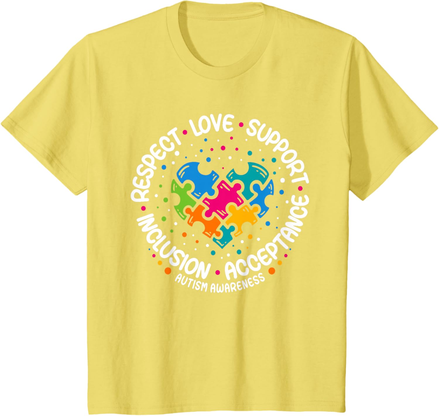 Autism Awareness Respect Love Support Blue Autism