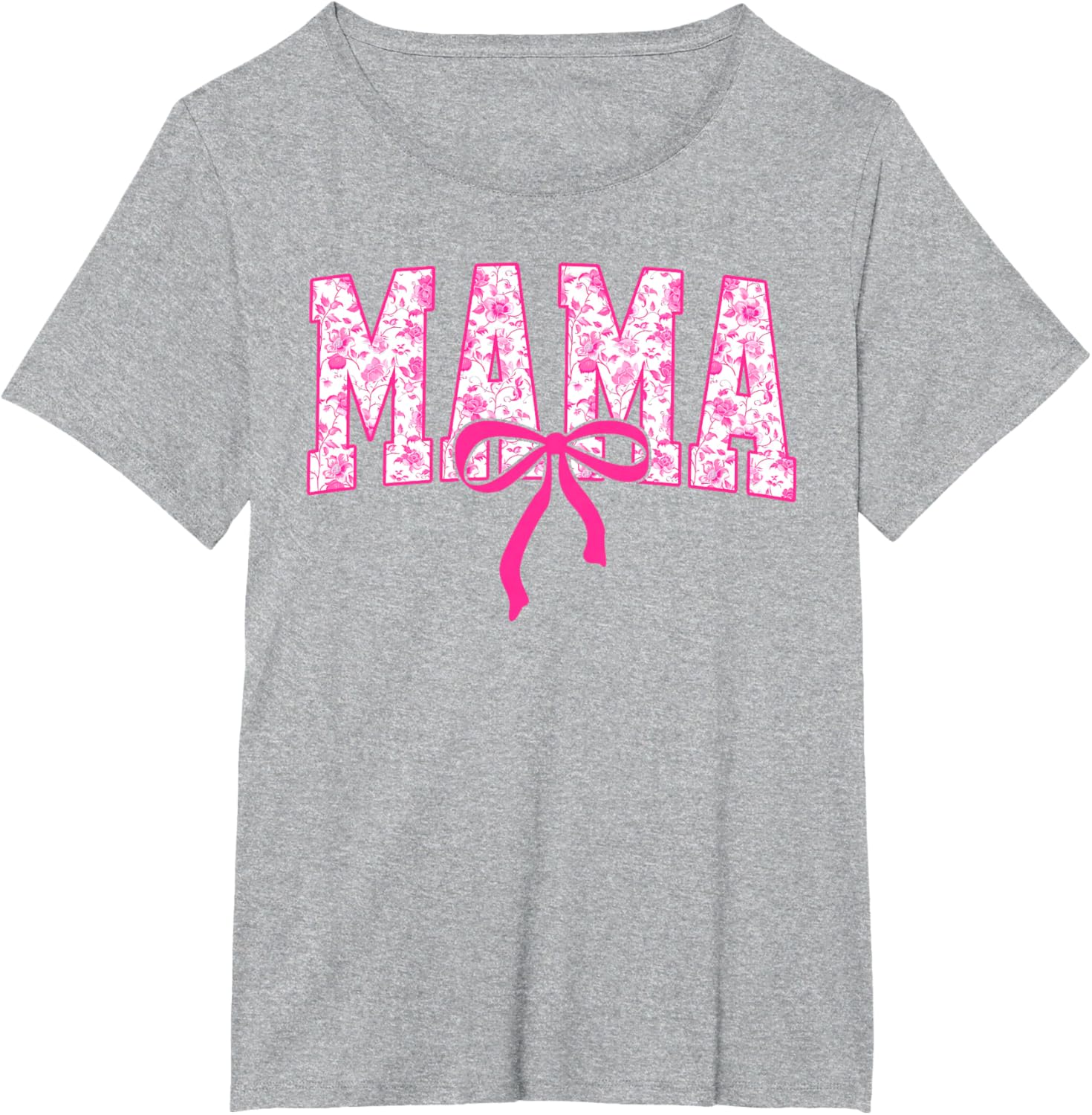 Coquette Pink Chinoiserie Mama Floral Bow Mom Mothers Day