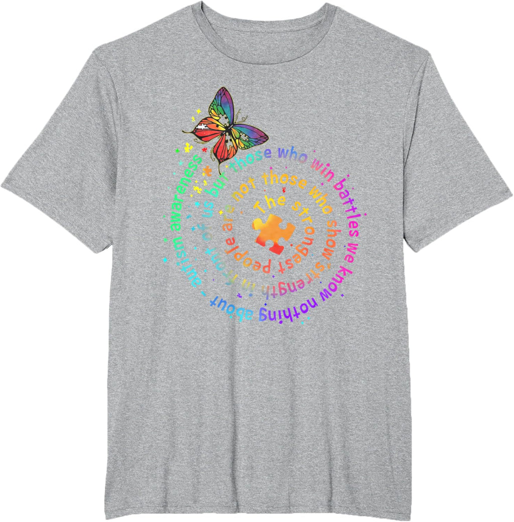 The Strongest People Butterfly Autism Awareness