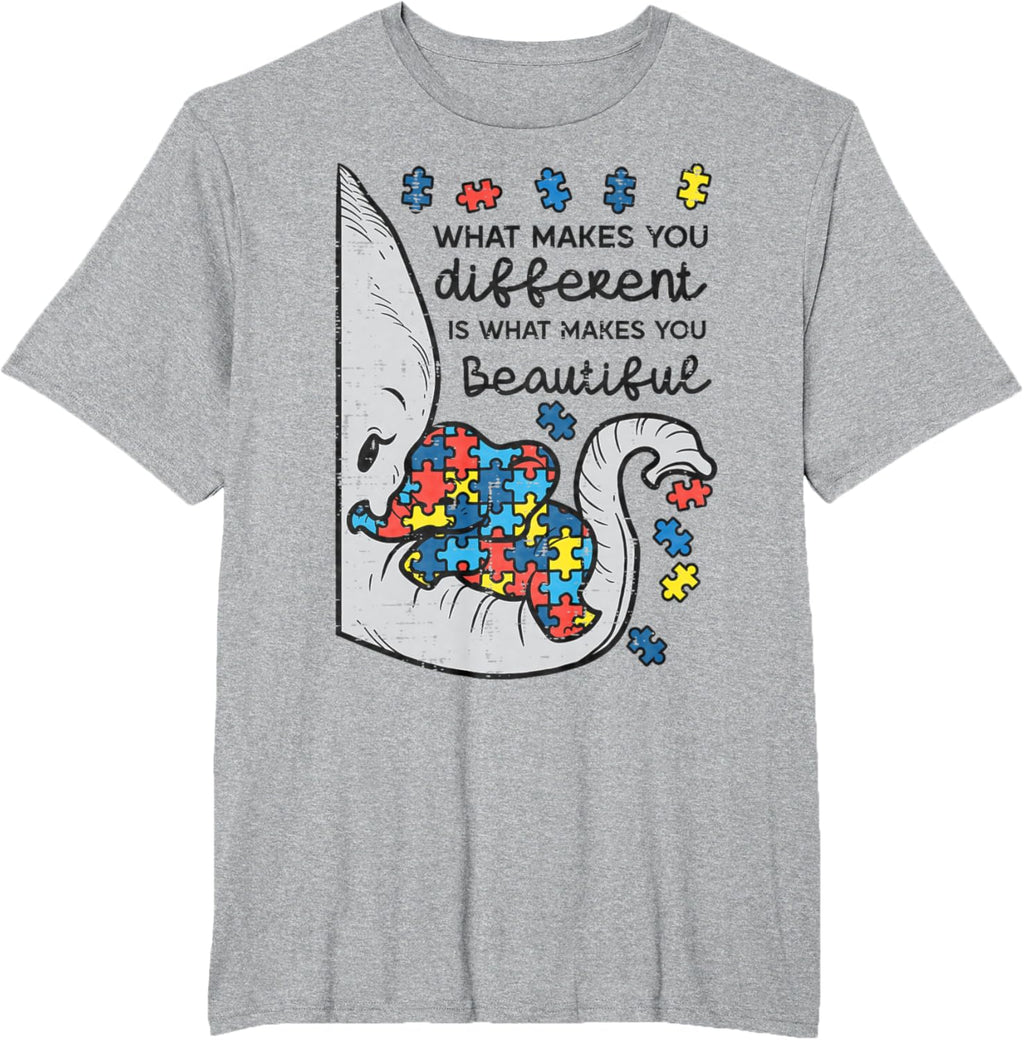 What Makes You Different Beautiful Elephant Autism Awareness